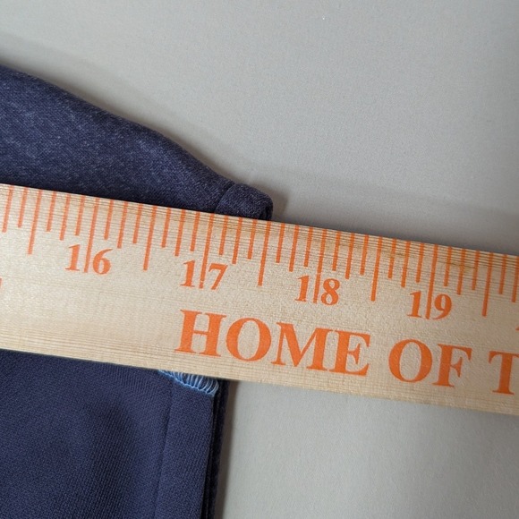 FJ FootJoy Golf Vest Mens Large Gray Blue Zip Pocket Sleeveless Athleisure - Picture 7 of 8